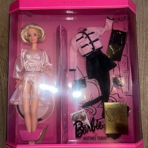 Barbie Collection Matinee Today Doll Set in Pink and Black